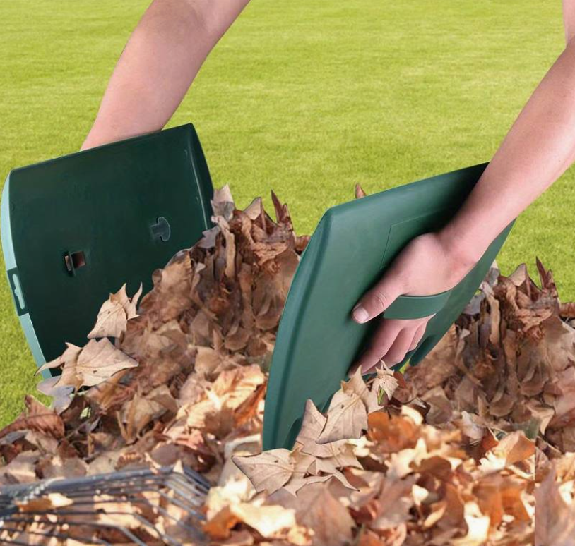 Bladeren grijpharken